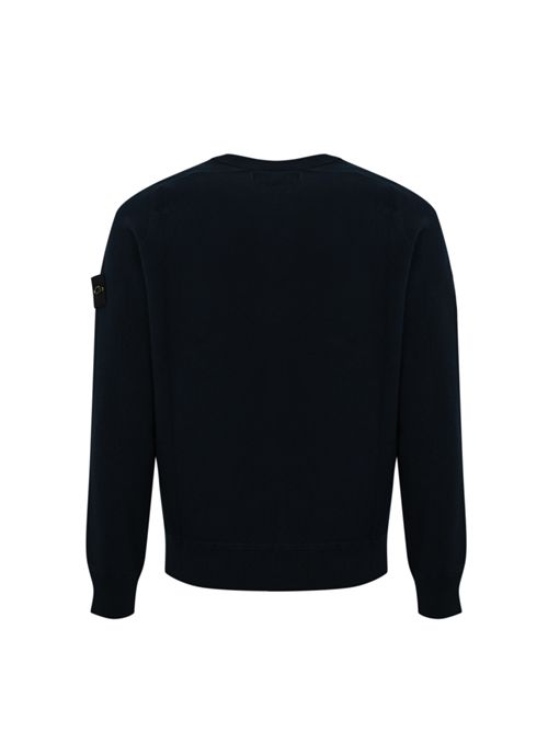 Maglia 5100029 Soft Organic Cotton Micro Stitch Navy blue STONE ISLAND | 5100029S00B5V0020